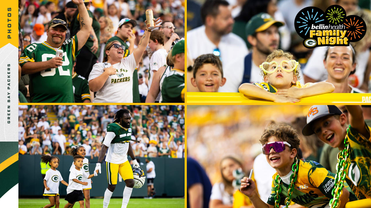 Photos Packers fans enjoy Family Night activities around Lambeau Field