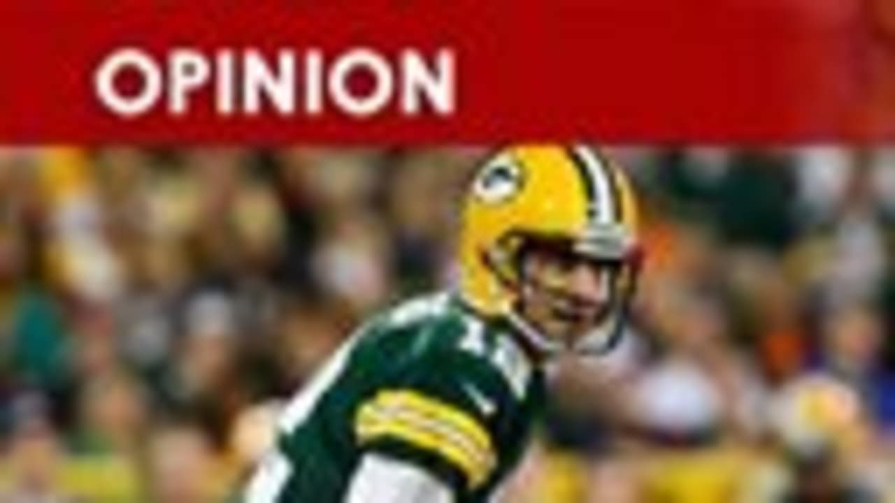 theScore - Aaron Rodgers was rocking the 'My coach is hotter than