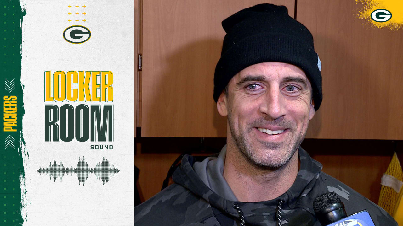 Aaron Rodgers' halftime pep talk: 'Just play better'