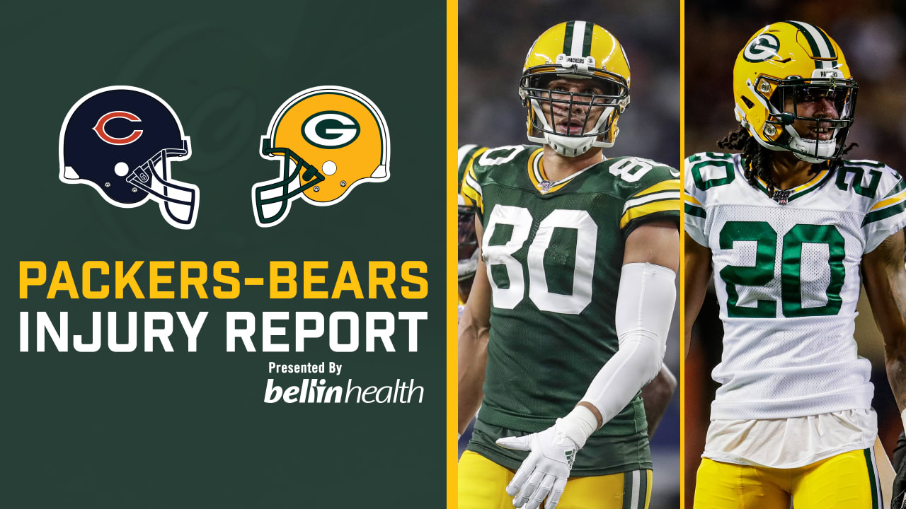 Packers-Bears Injury Update