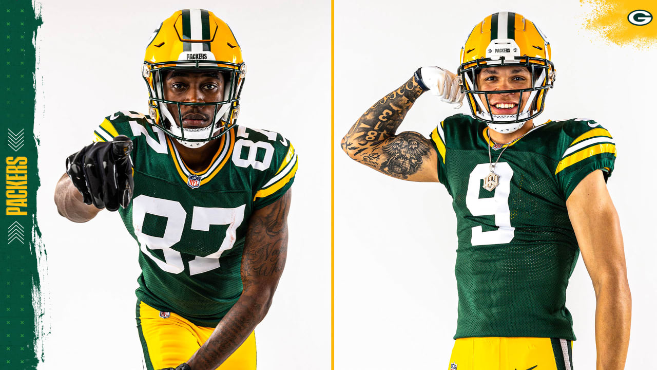 Photos: Packers' Romeo Doubs, Christian Watson attend 2022 NFLPA Rookie  Premiere