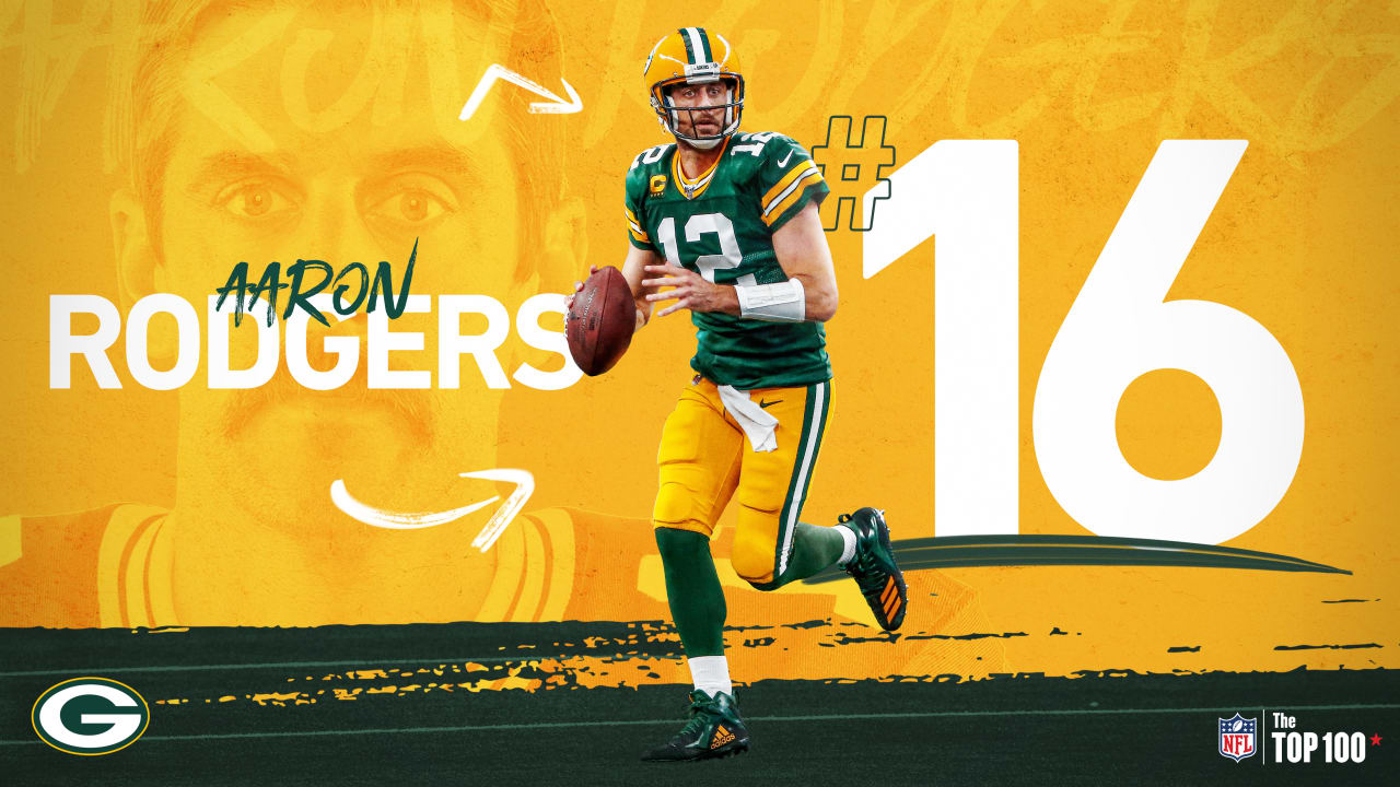 aaron rodgers 100 year jersey