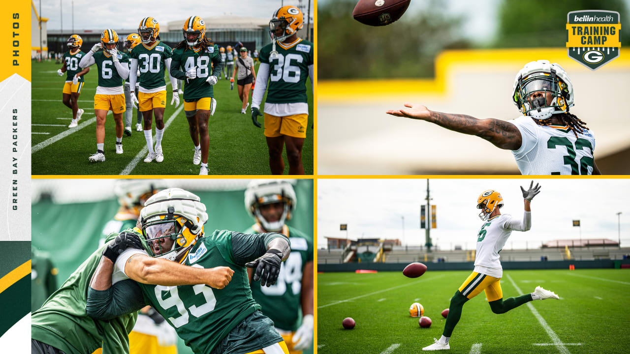 Photos: Packers hold third practice at Nitschke Field