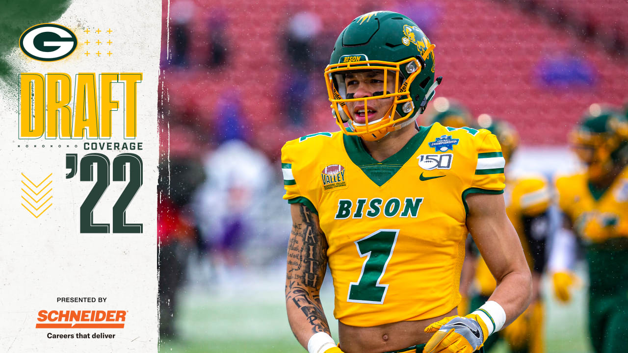 Green Bay Packers move up to draft NDSU WR Christian Watson