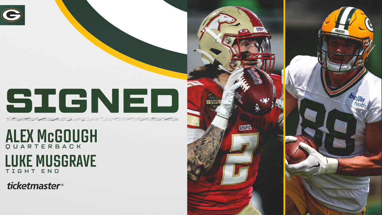 USFL MVP Alex McGough signs with Green Bay Packers