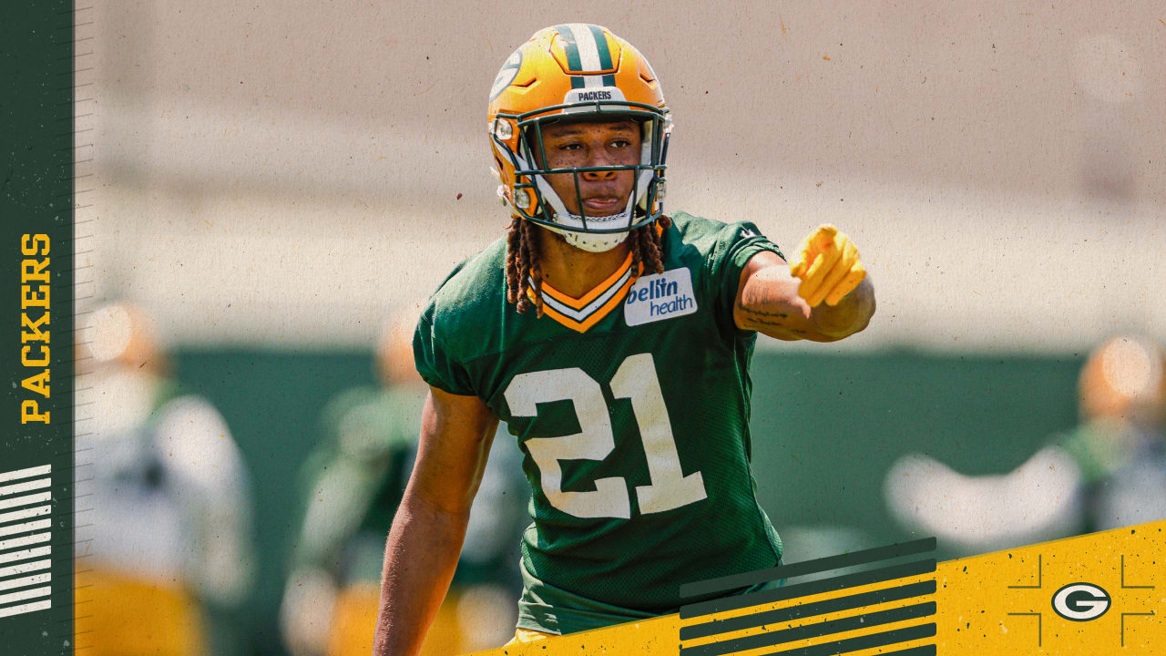 Eric stokes First Interception In the NFL #greenbaypackers 