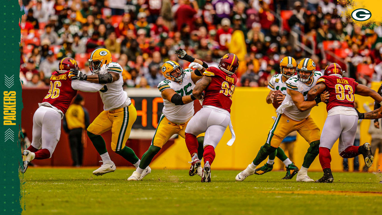 Packers offensive line gives up 22 pressures vs. Lions