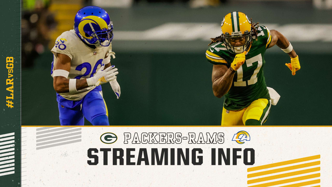 How to stream, watch Packers-Rams game on TV