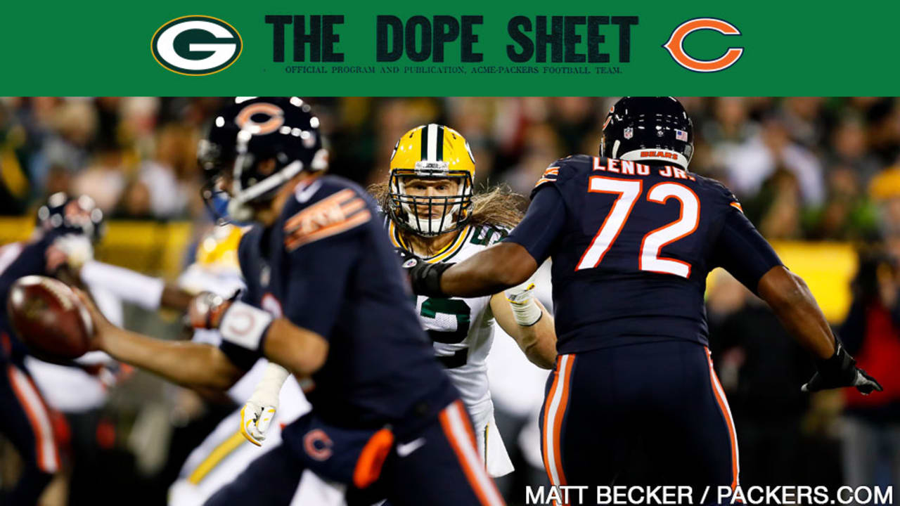 Chicago Bears' Roy Robertson-Harris sacks Green Bay Packers' Aaron