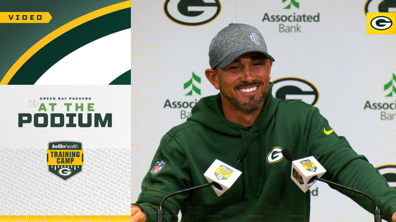 Matt LaFleur 'I like the attitude of the team'