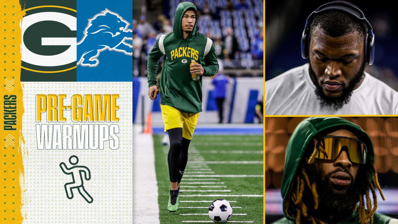 Best photos from Packers-Lions pregame warmups