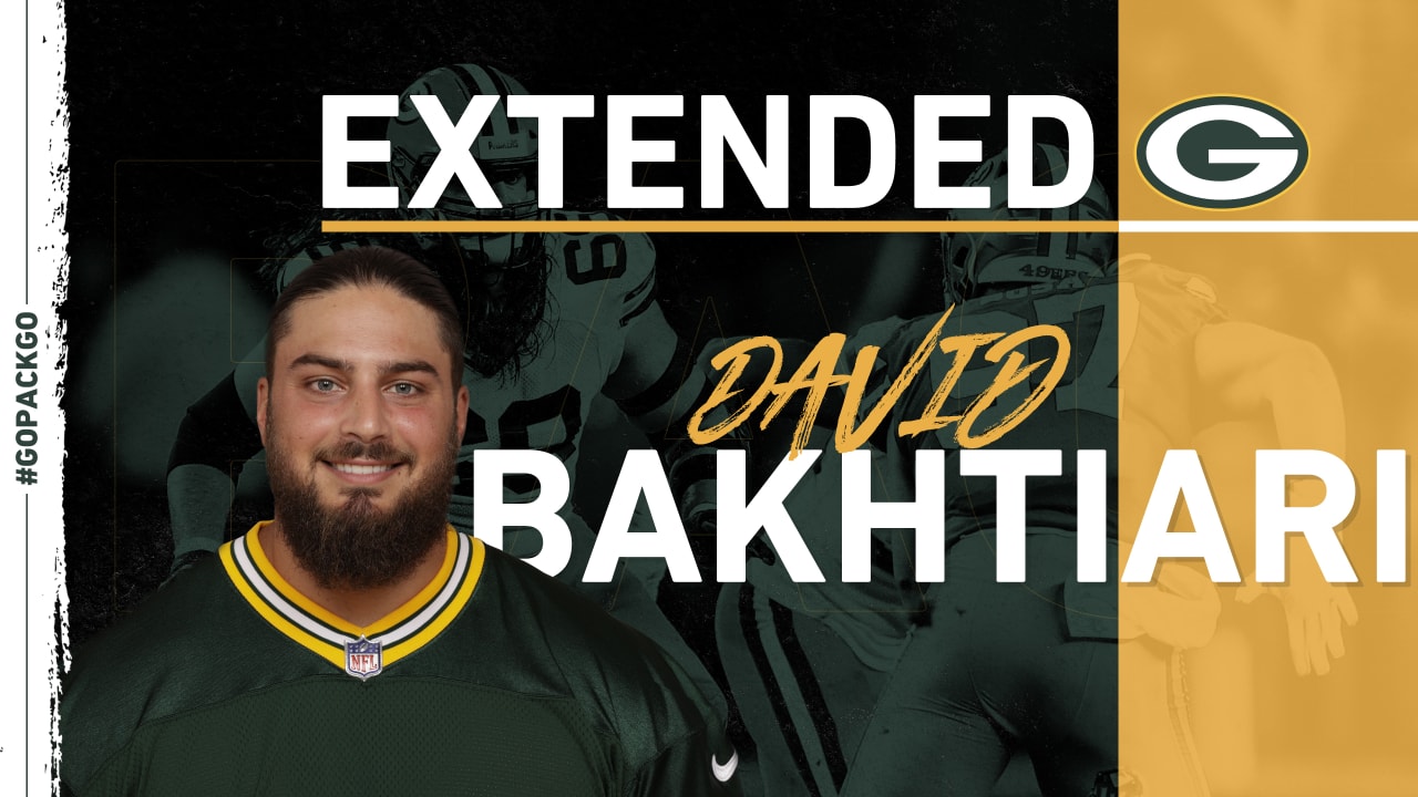 Green Bay Packers sign David Bakhtiari to four-year extension