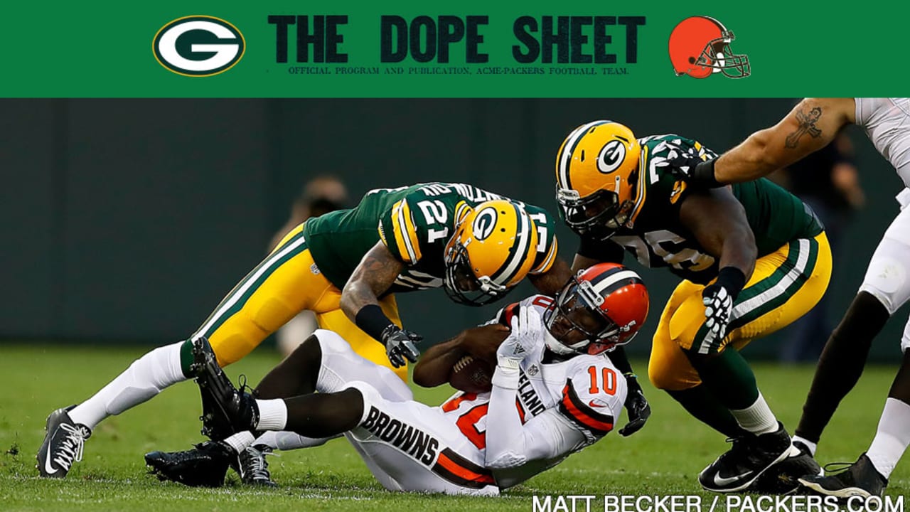 Packers go on the road to face the Browns