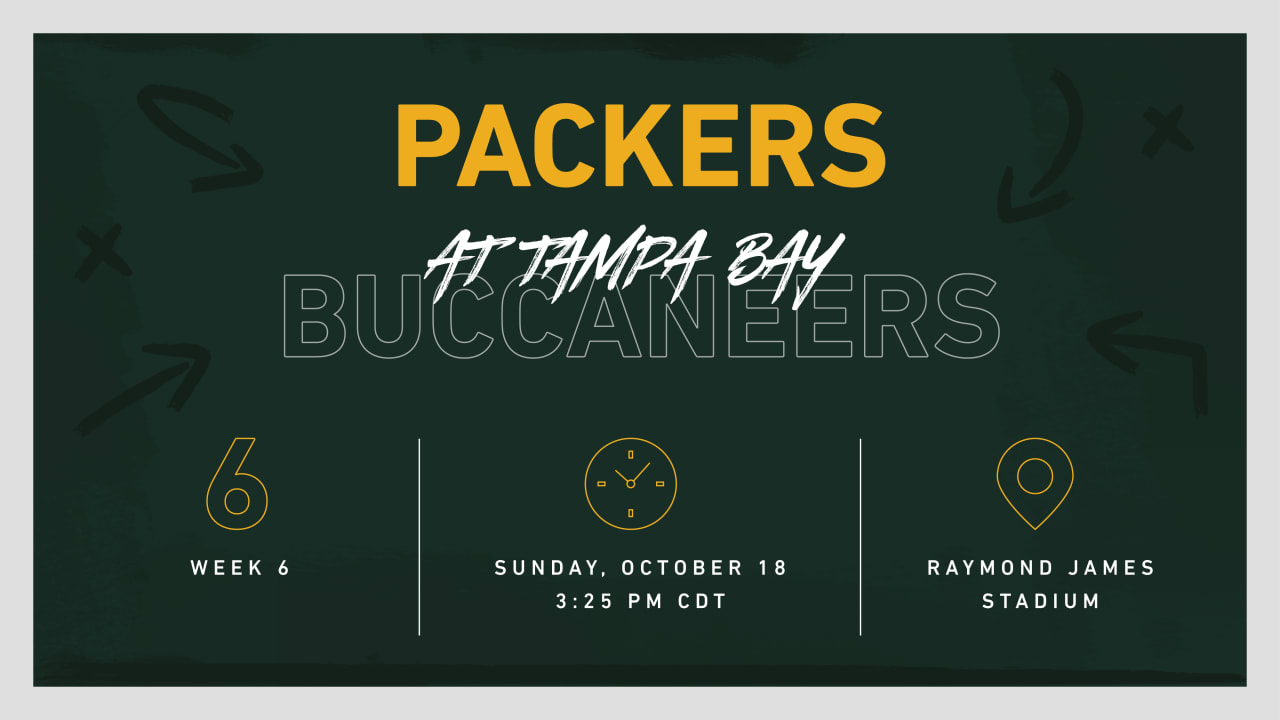 Infographic: Packers-Buccaneers game preview