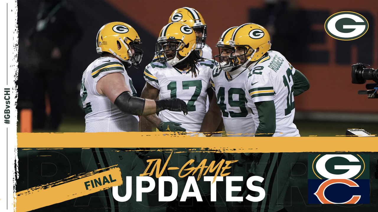 Packers Lock Up No. 1 Seed For Nfc Playoffs By Beating Bears, 35-16