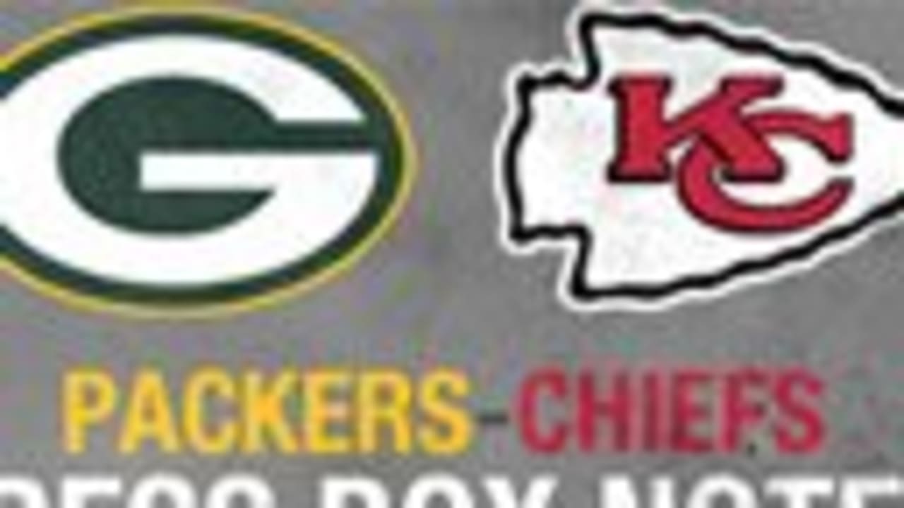Packers Chiefs Press Box Notes