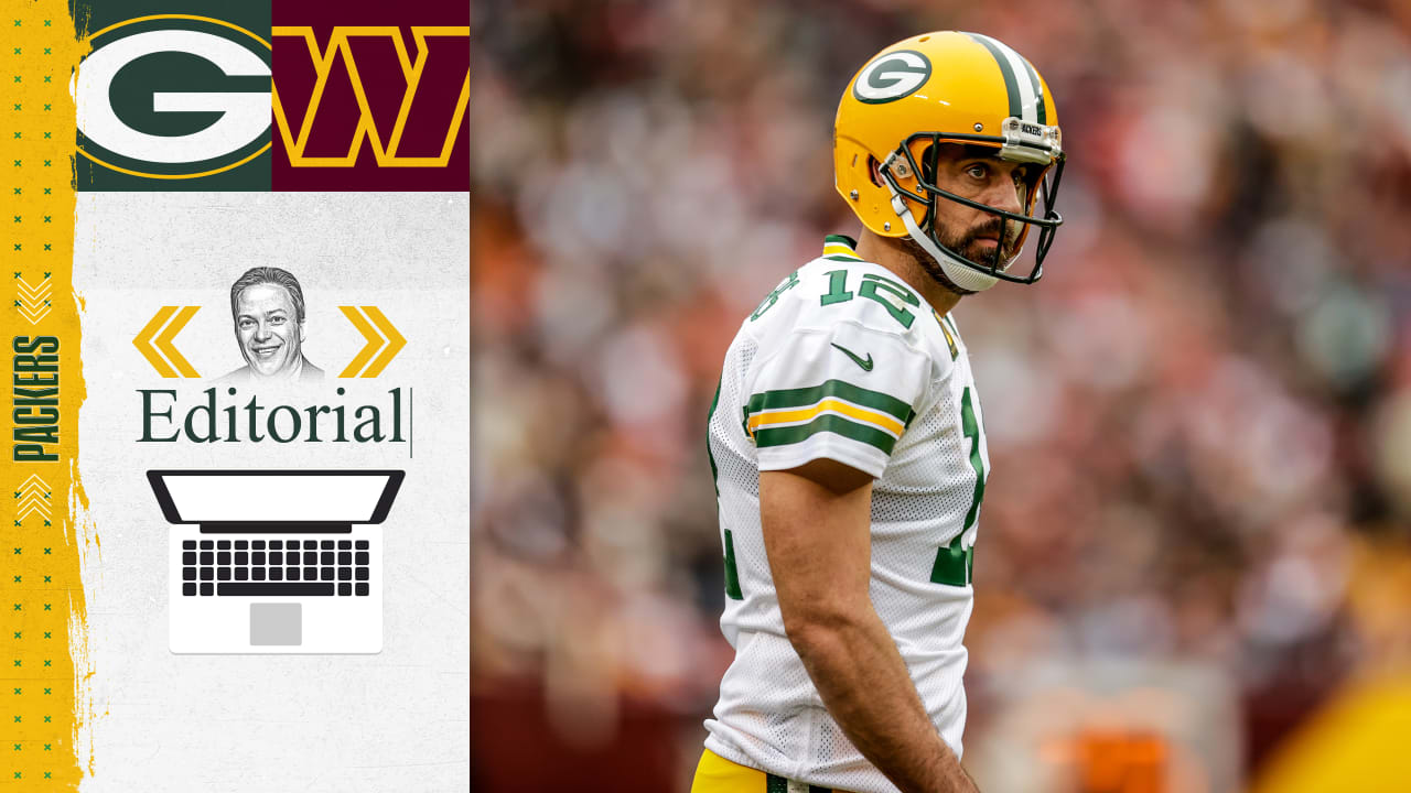 Aaron Rodgers 'You're (darn) right' Packers can turn it around