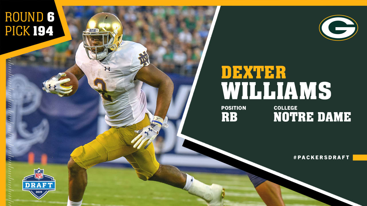 Quick Pick Packers Add Notre Dame Rb Dexter Williams At No