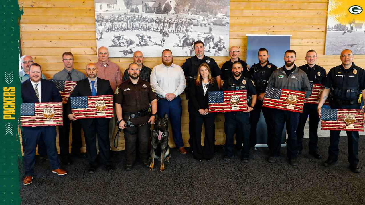 Packers honor recipients of Protect & Serve Award - Vimarsana News