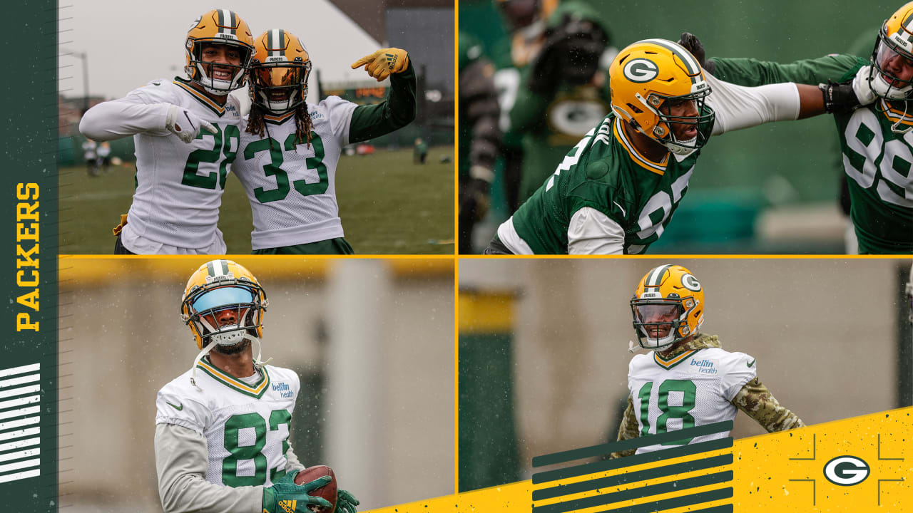 Photos: Packers hold practice on Thanksgiving Day