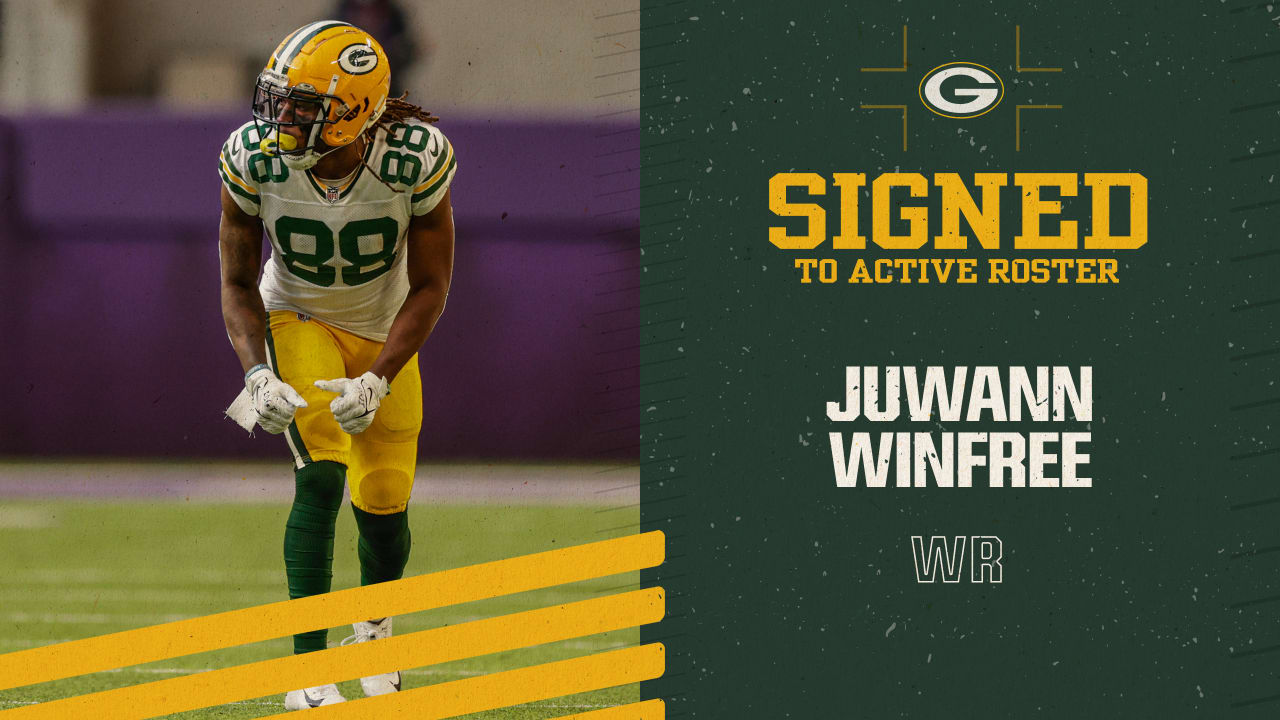 Packers sign WR Juwann Winfree to the practice squad