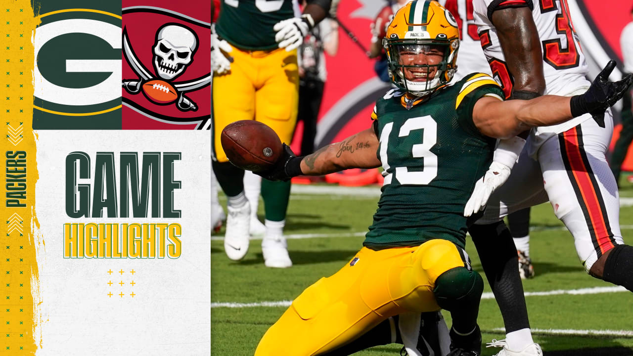 Packers march down field, Allen Lazard scores TD Packers vs. Buccaneers