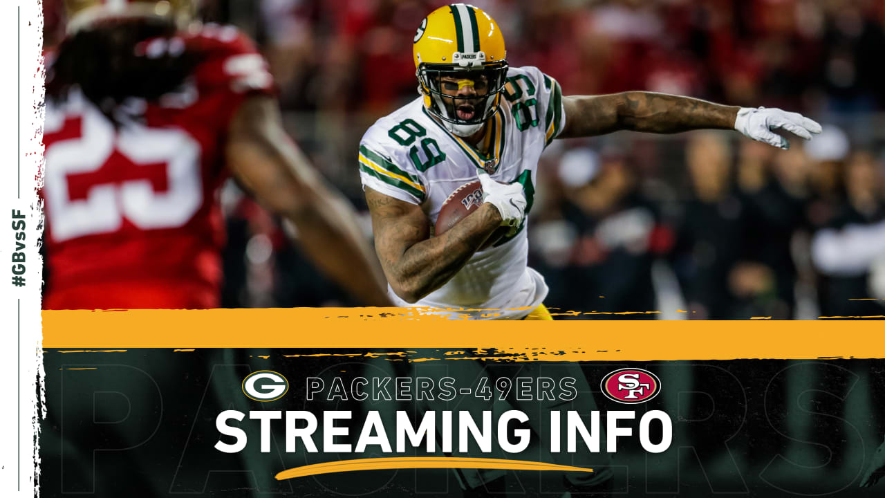 Packers 49ers hot sale live stream