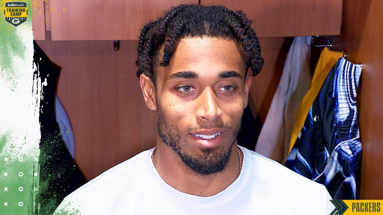 Jaire Alexander talks about the boost that fans bring to training camp