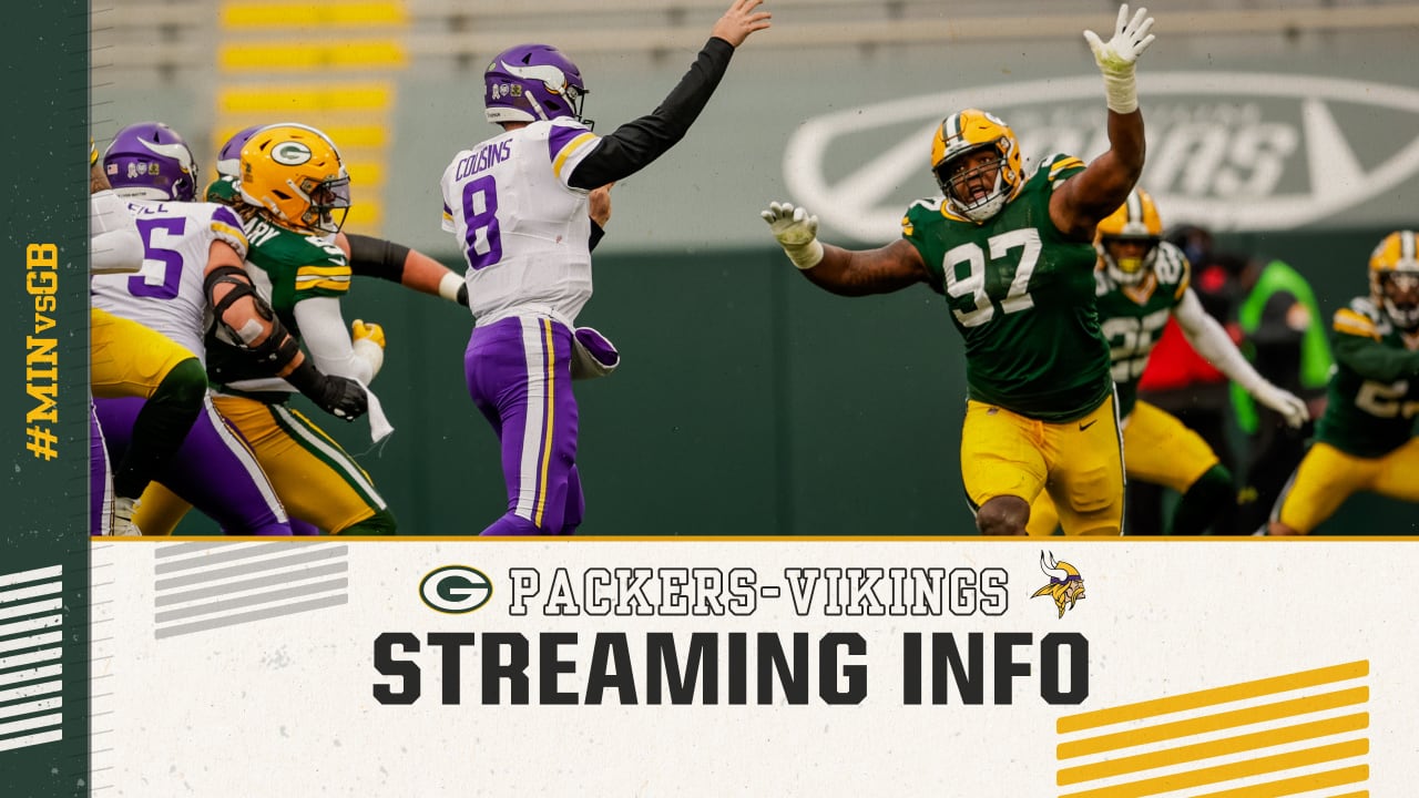 How to stream, watch Packers-Vikings game on TV