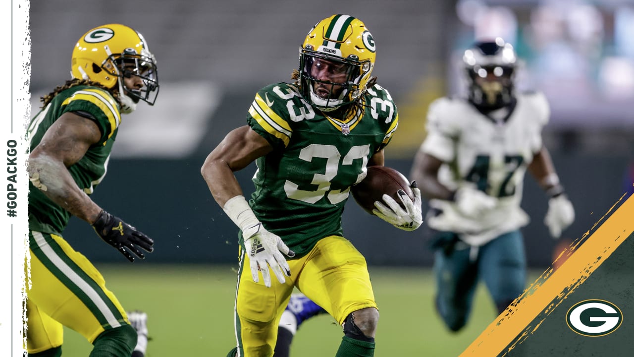 Relive Aaron Jones' best moments from Green Bay Packers' 2020 season