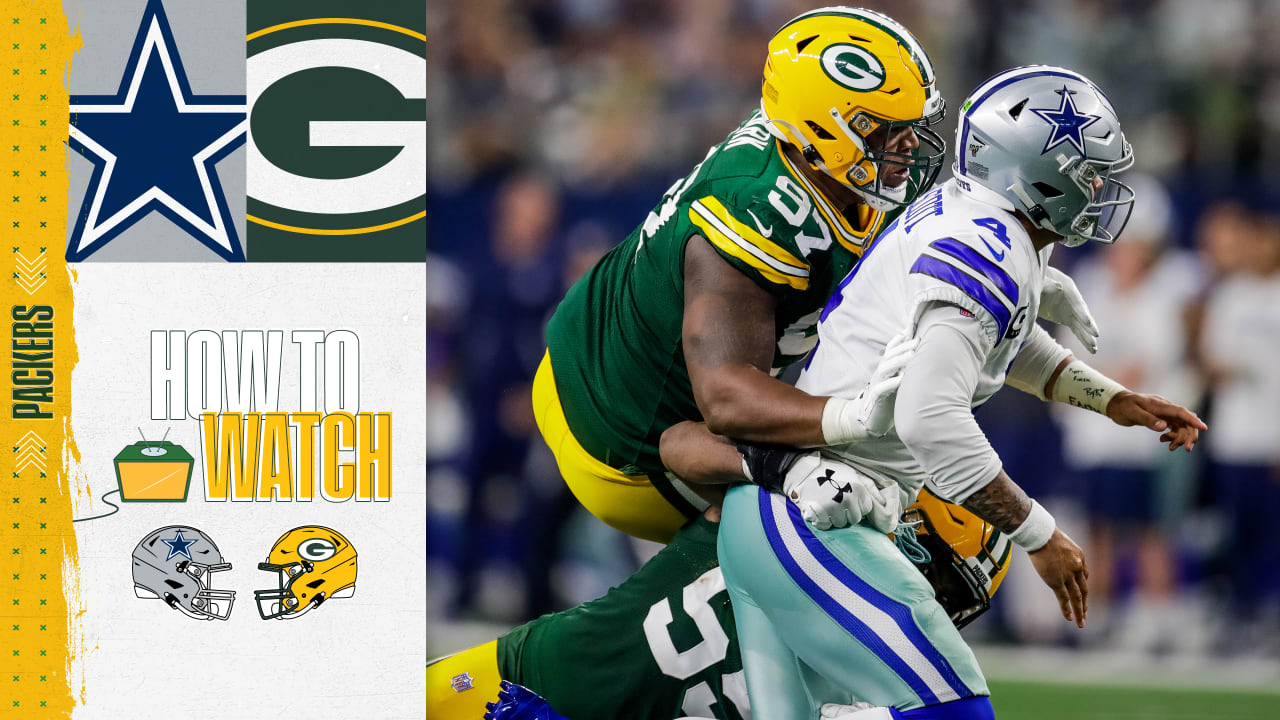 Cowboys - Packers: Start time, how to listen and where to watch on TV and  live stream