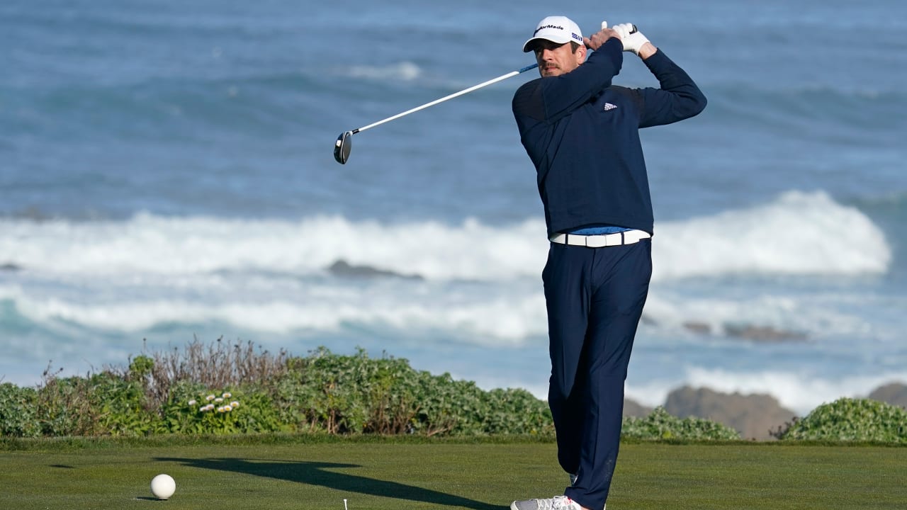 Larry Fitzgerald At The Pebble Beach Pro-Am