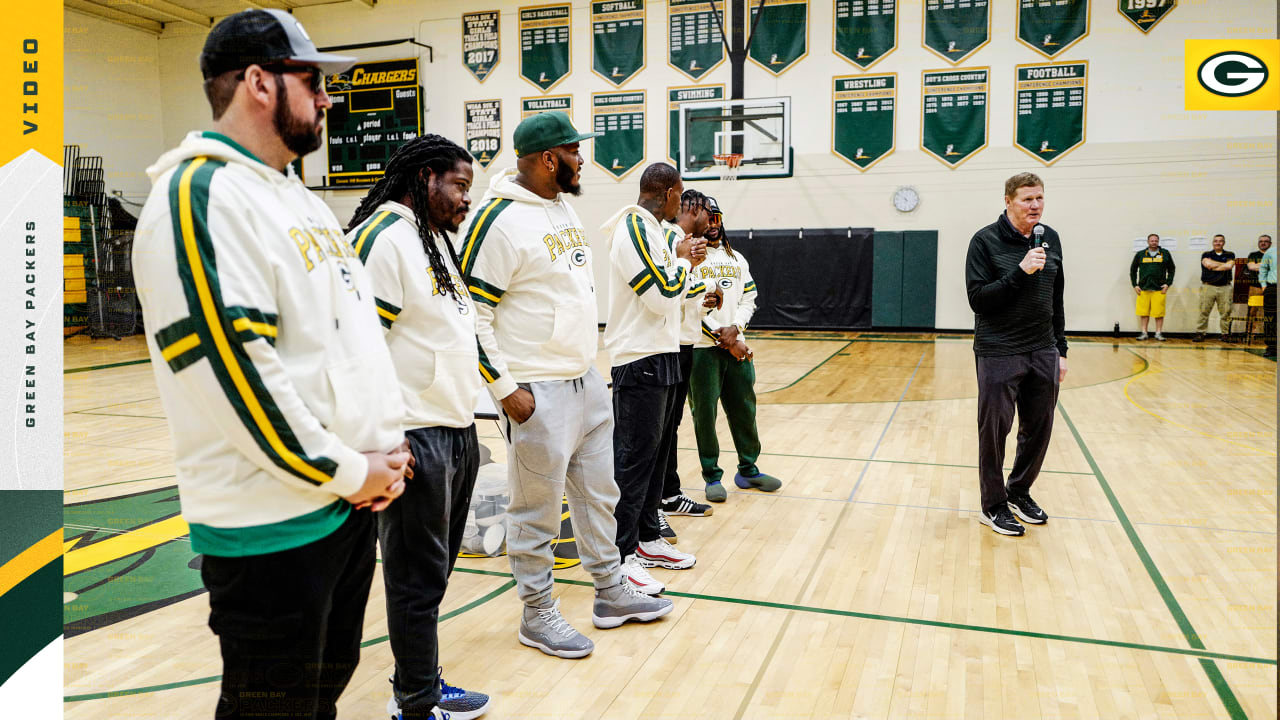 Packers Tailgate Tour visits high schoolers in central Wisconsin