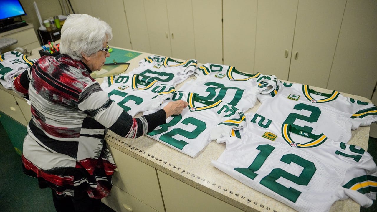 Packers seamstresses add captain patches