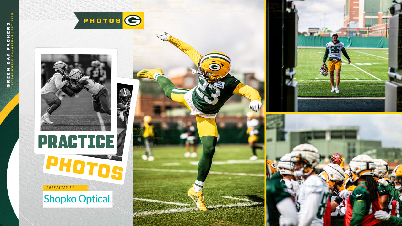 Practice Photos: Packers continue prep, await Week 2 matchup vs