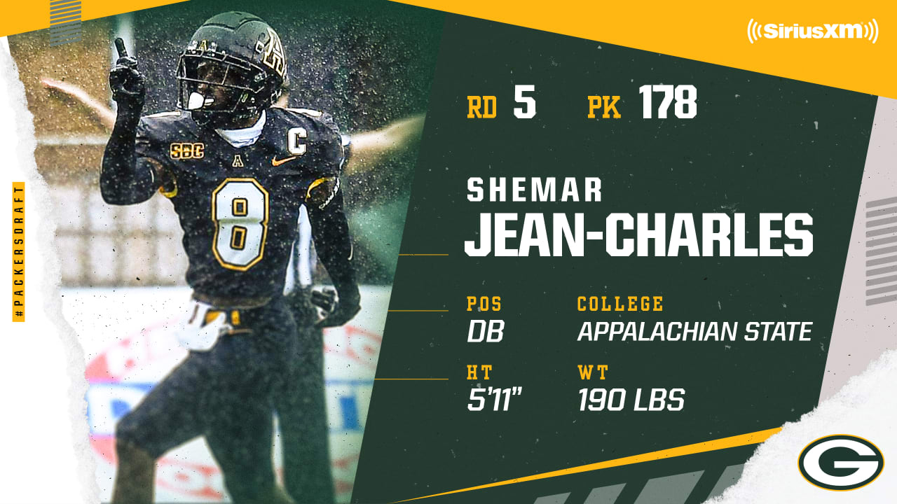 Green Bay Selects Shemar Jean-Charles in NFL Draft - App State Athletics