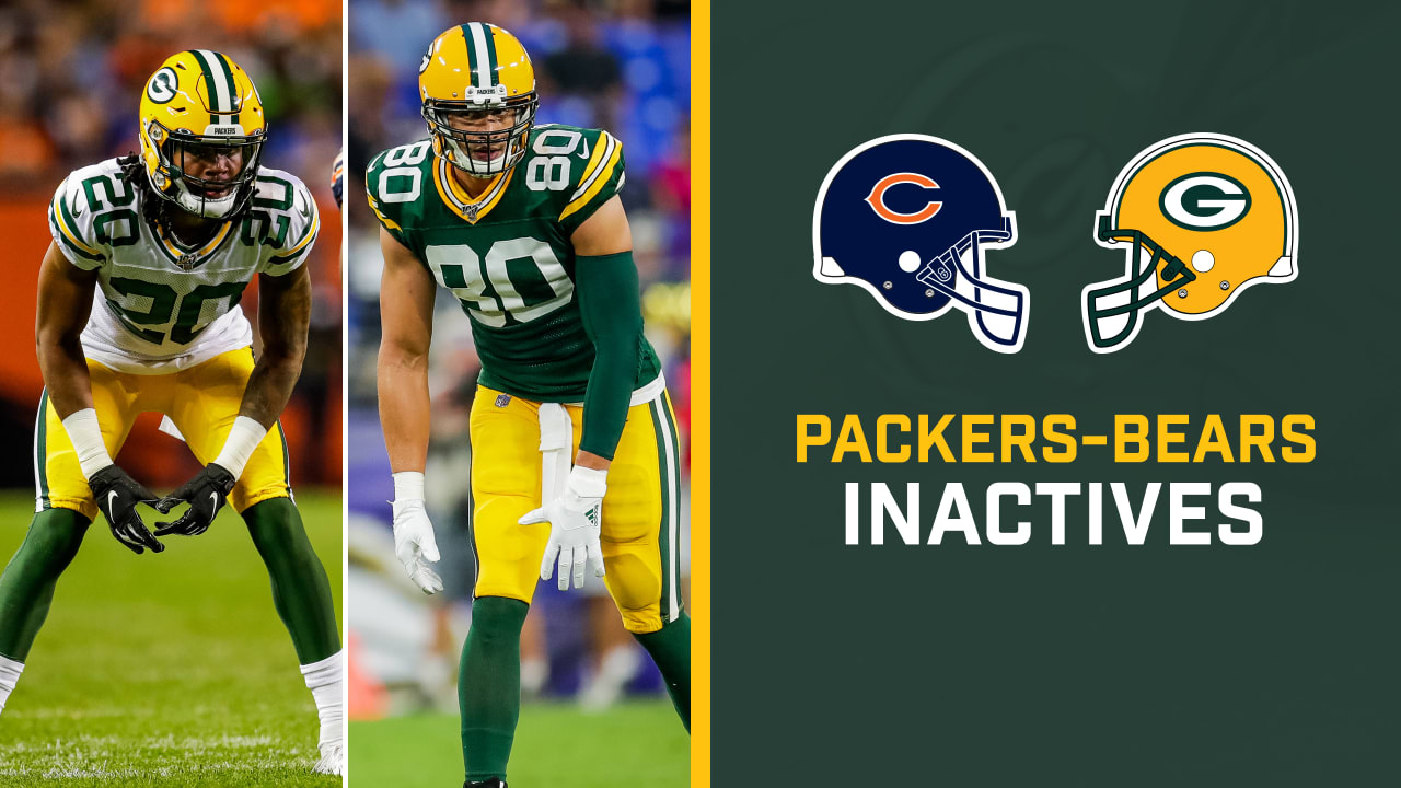 Packers without King vs. Bears, Jenkins questionable