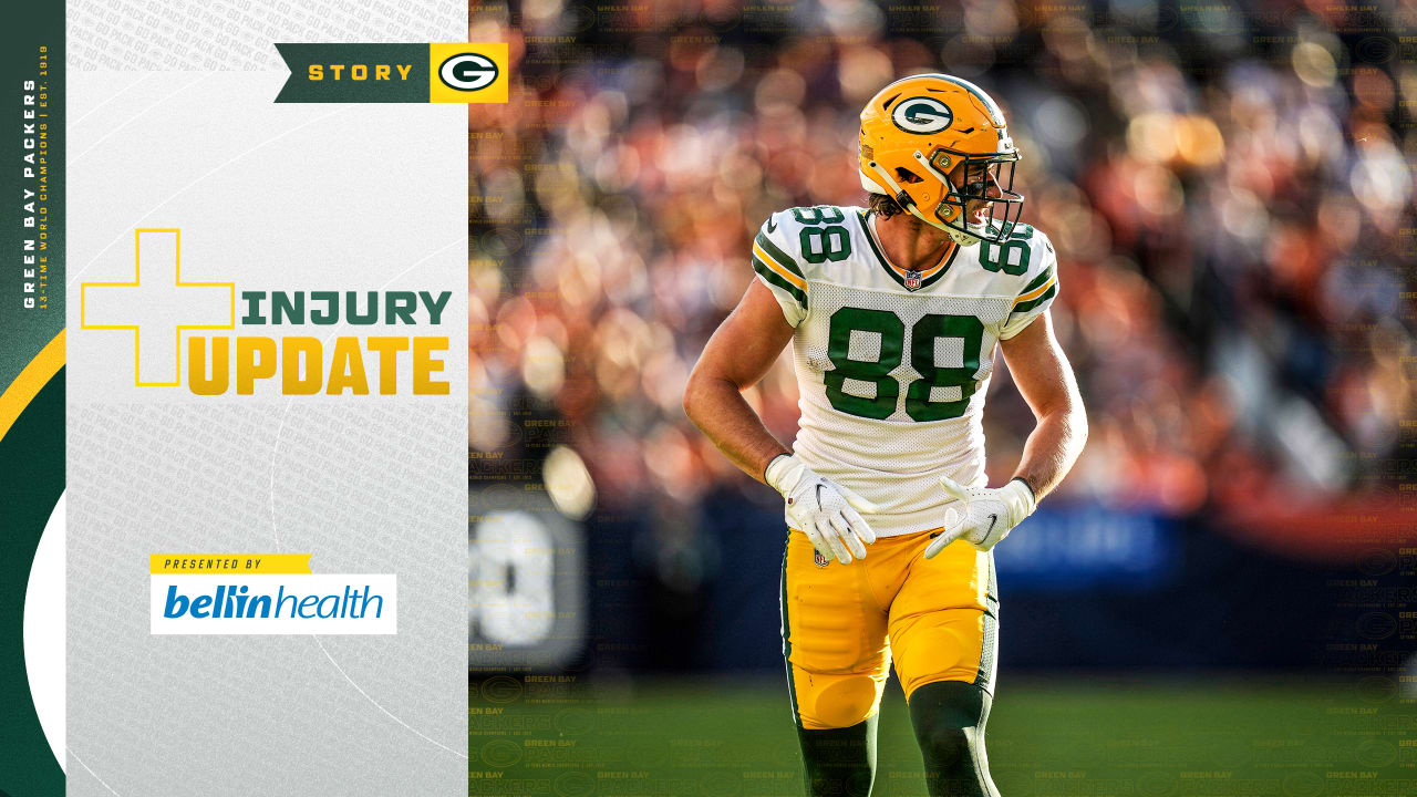 Packers List TE Luke Musgrave, Three Others As Questionable For Sunday ...