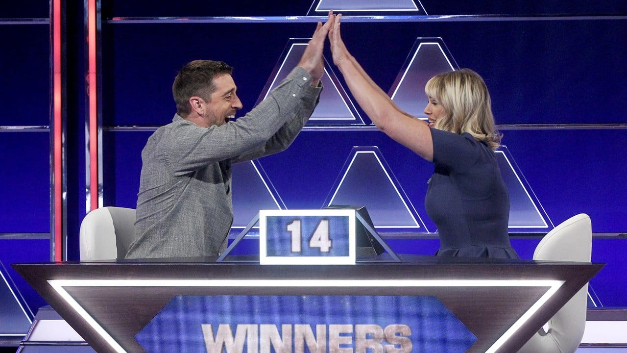 Aaron Rodgers appears on ABC's The $100,000 Pyramid