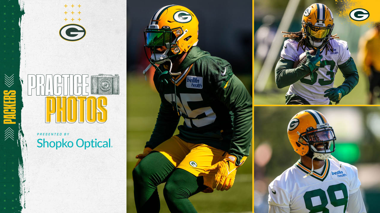 Photos: Packers hit the practice field ahead of home opener vs