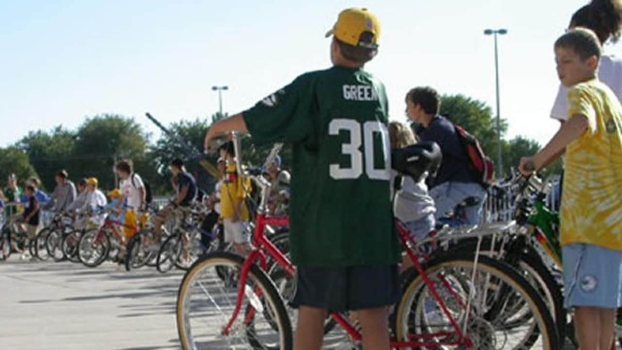 Players Riding Bikes To Practice July 23
