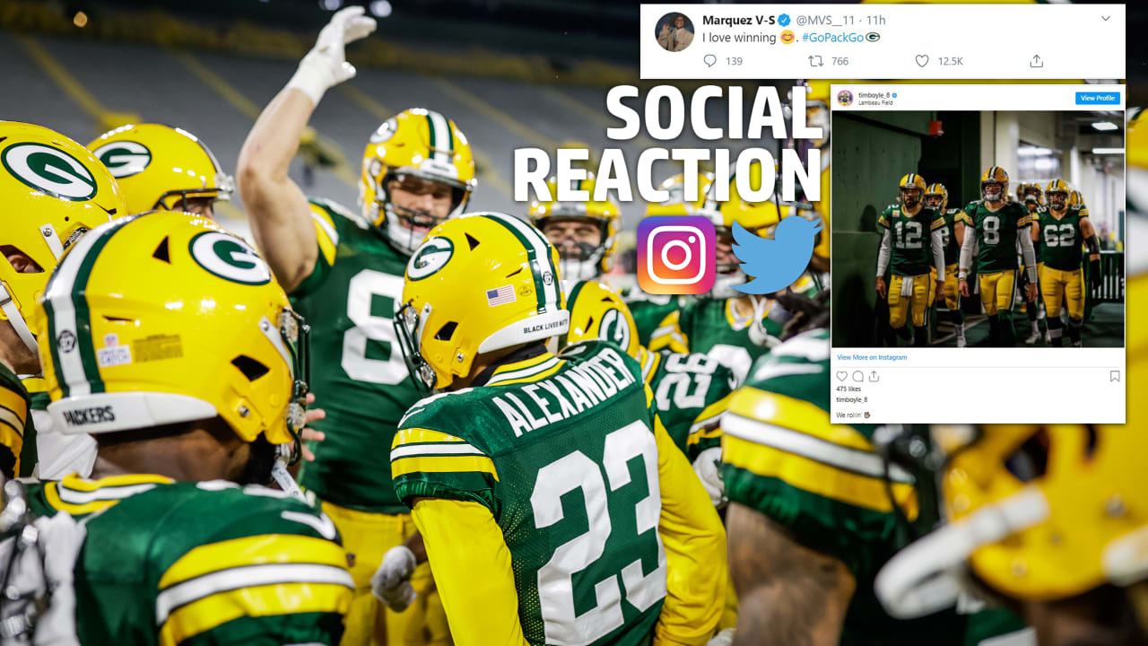 Social Reaction Packers React To Monday Night Football Victory