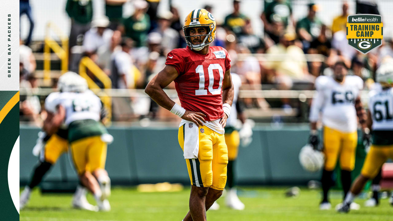 See photos from Green Bay Packers, New England Patriots joint practices