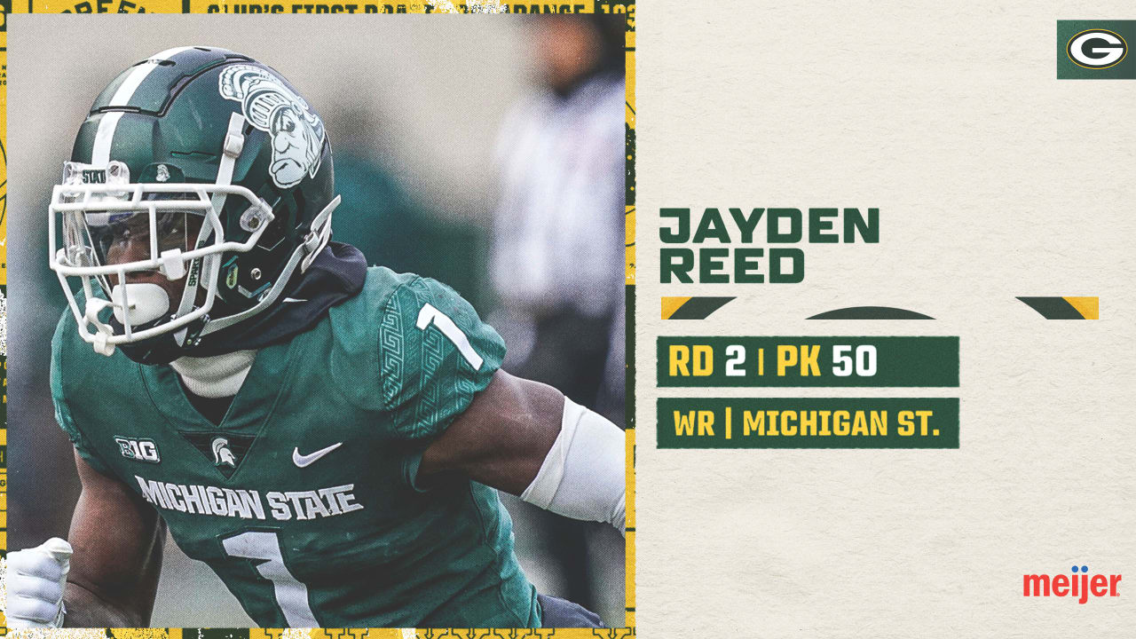 2023 NFL Draft Packers select Michigan State WR Jayden Reed in second
