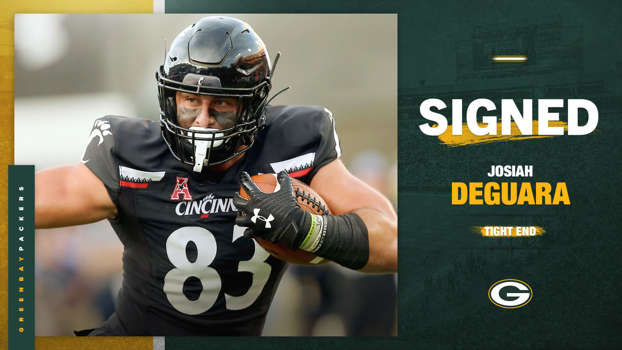 TE Josiah Deguara active for Green Bay