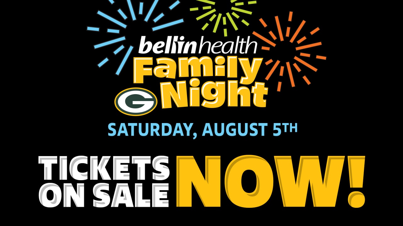 Tickets for 2023 'Packers Family Night' now on sale