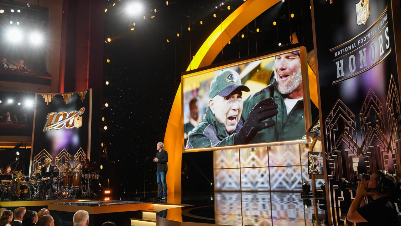 Brett Favre pays tribute to Packers great Bart Starr during NFL Honors  ceremony