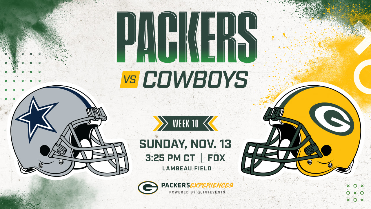 What channel is Dallas Cowboys game today vs. Packers? (11/13/22