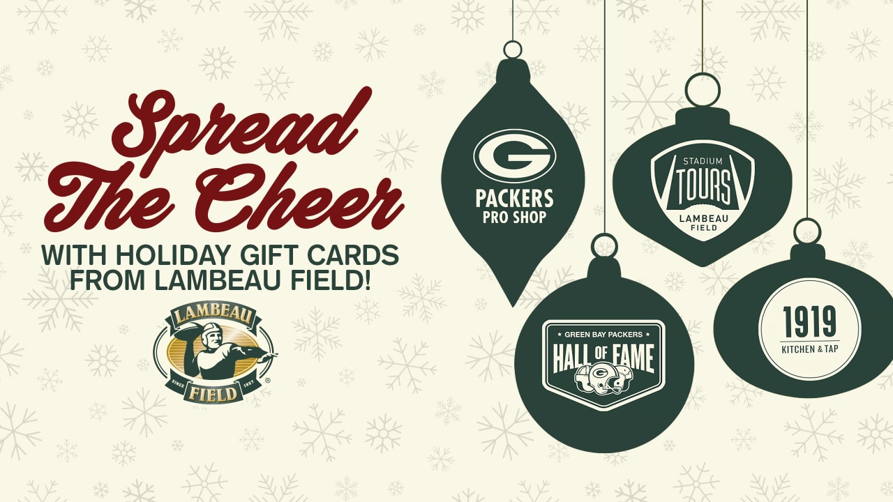 Packers Pro Shop Gift Card - Holiday