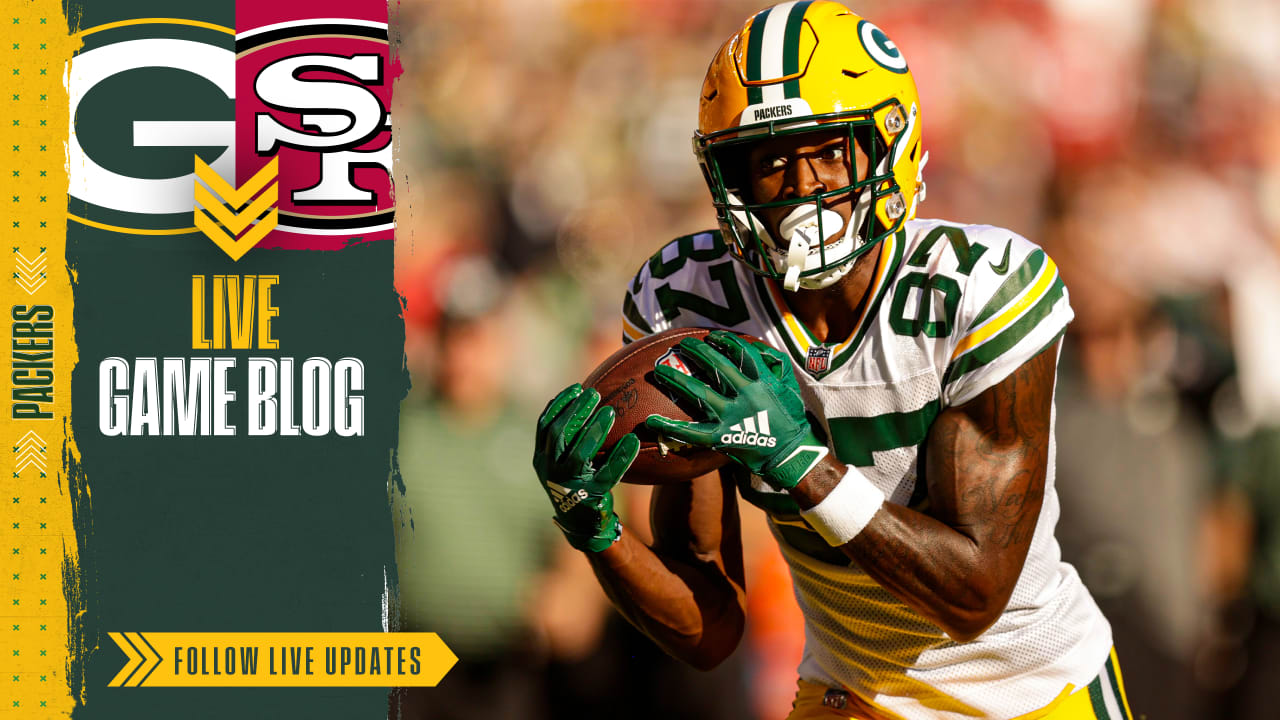 green bay packers vs 49ers live
